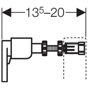 Купить Комплект крепления для инсталляций к стене Geberit Duofix 111.815.00.1 в Москве с доставкой Комплект крепления для инсталляций к стене Geberit Duofix 111.815.00.1