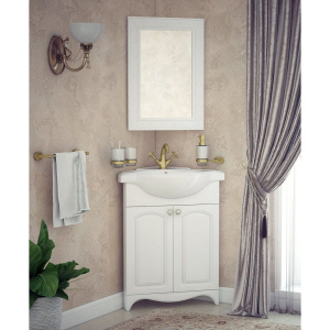 Купить Угловой зеркальный шкаф Corozo Классика 65, в Москве с доставкой Угловой зеркальный шкаф Corozo Классика 65,