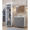 Шкаф-пенал Vigo Geometry Geometry 45 бетон