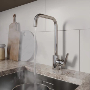 Смеситель для кухни Milardo Poli POLSBL0M05 хром