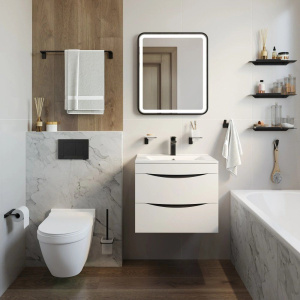 Тумба с раковиной IDDIS Cloud 60 подвесная