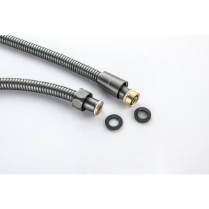 Купить Душевой шланг Aquatek 150 AQ2105BGM оружейная сталь в Москве с доставкой Душевой шланг Aquatek 150 AQ2105BGM оружейная сталь