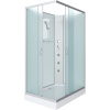 Душевая кабина Niagara Classic NG-43185-14QBKG, 110х80 см, без крыши, с гидромассажем