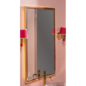 Зеркало Armadi Art Monaco 70 бордо, золото, с подсветкой