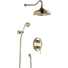 Душевой комплект Lemark Villa LM4829B С ВНУТРЕННЕЙ ЧАСТЬЮ, бронза