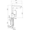Смеситель для кухни Rav Slezak Zambezi ZA007.5/7CB