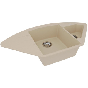 Мойка кухонная Lemark Irkana 980 9910044 бежевая