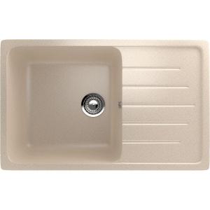 Комплект Мойка кухонная Ulgran U-400 -328 бежевая + Смеситель MEGA Snow MG-SH03 хром