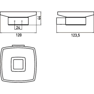 Купить Мыльница Emco Loft 0530 133 00 подвесная, черная в Москве с доставкой Мыльница Emco Loft 0530 133 00 подвесная, черная