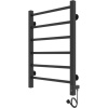 Полотенцесушитель электрический Laris Феличия ЧКЧ П6 400/600 черный, R