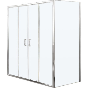 Купить Душевой уголок BelBagno Unique UNIQUE-AH-21-170/200-100-C-Cr в Москве с доставкой Душевой уголок BelBagno Unique UNIQUE-AH-21-170/200-100-C-Cr