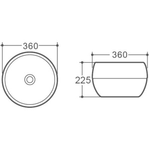 Купить Раковина Art&Max AM3510 в Москве с доставкой Раковина Art&Max AM3510