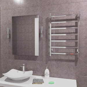 Полотенцесушитель электрический Тругор Пэк 20 80x50