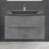 Тумба с раковиной Vincea Mia 80 бетон