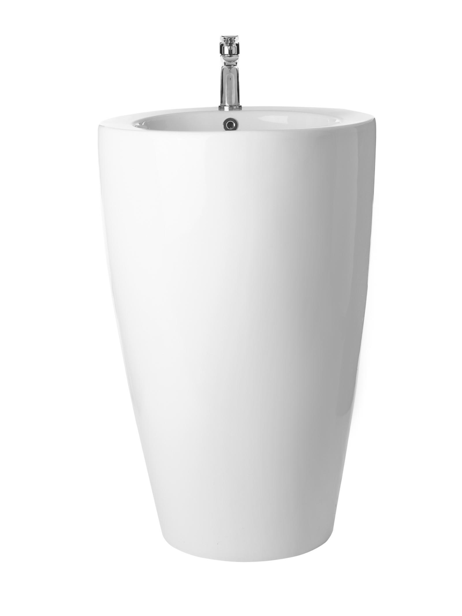 Раковина напольная 380х380х830 мм WeltWasser LEERBACH 3838 GL-WT (10000005489)