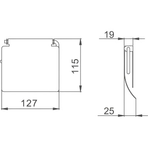 Держатель туалетной бумаги Haiba HB504