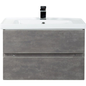 Тумба с раковиной Art&Max Techno подвесная, 90, айс какао