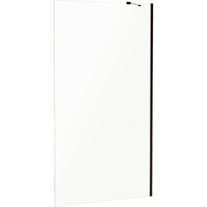 Душевая перегородка RGW Walk In WA-102B 110x195, профиль черный, стекло прозрачное 6 мм