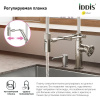 Смеситель для кухни IDDIS Grange GRABNFLi05 сатин, с гибким изливом