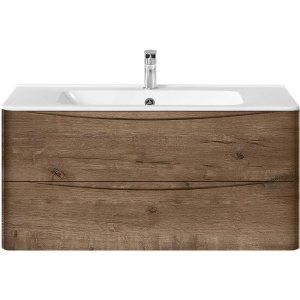 Тумба с раковиной Vincea Paola 100 дуб винтаж