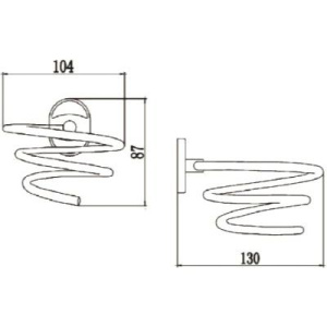 Держатель для фена РМС A1023-1