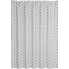 Штора для ванной IDDIS Base BB04P18i11 180х200, черно-белая