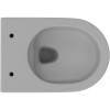 Унитаз подвесной Aqueduto Ovo OVO0130 безободковый, с микролифтом, серый матовый