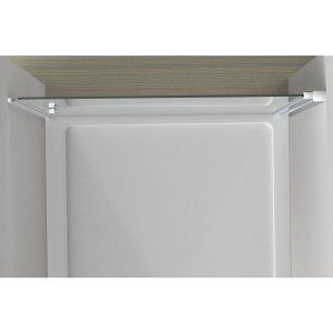 Душевая дверь в нишу Vincea Alpha VDP-3AL850CL 85 см, стекло прозрачное, хром