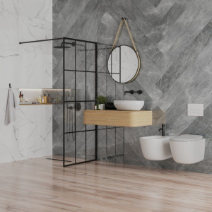 Смеситель для биде Paini Cox Grip 7GPZ304 черный брашированный