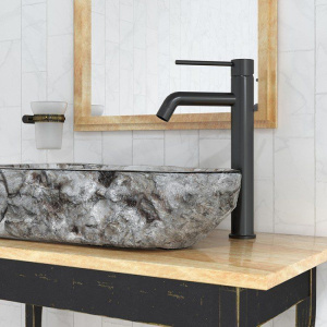 Смеситель для раковины Paini Cox 78PZ205OLL черный брашированный