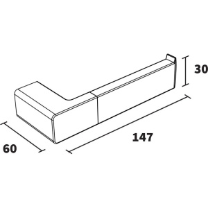 Держатель туалетной бумаги Koin Nex NEX101