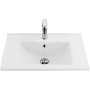 Тумба с раковиной Laparet Atlas 60 подвесная, кашемир матовый