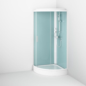 Купить Душевая кабина AM.PM X-Joy W88C-401-090WT с крышей, белый в Москве с доставкой Душевая кабина AM.PM X-Joy W88C-401-090WT с крышей, белый