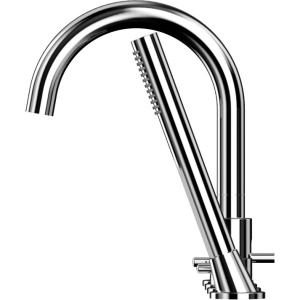 Смеситель на борт ванны WHITECROSS Y Y1232CR С ВНУТРЕННЕЙ ЧАСТЬЮ, хром