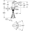 Смеситель для кухни Grohe Eurosmart 30305001