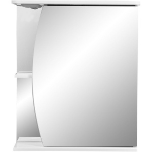 Купить Зеркало-шкаф Stella Polar Волна Лана R 60 с подсветкой в Москве с доставкой Зеркало-шкаф Stella Polar Волна Лана R 60 с подсветкой