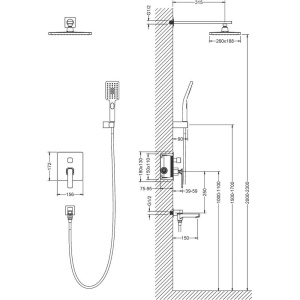 Купить Душевой комплект Timo Torne SX-4399/03SM С ВНУТРЕННЕЙ ЧАСТЬЮ в Москве с доставкой Душевой комплект Timo Torne SX-4399/03SM С ВНУТРЕННЕЙ ЧАСТЬЮ