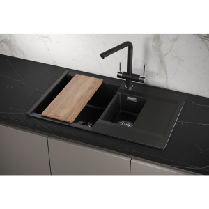 Мойка кухонная Granula Estetica 7808, турмалин