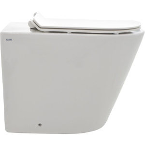 Купить Унитаз приставной AQUAme AQM3001 безободковый, с микролифтом в Москве с доставкой Унитаз приставной AQUAme AQM3001 безободковый, с микролифтом