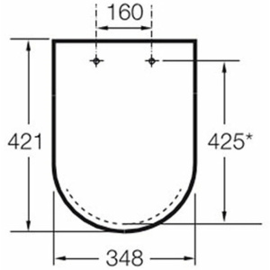 Крышка-сиденье Roca Victoria с микролифтом ZRU8013920