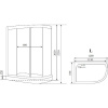 Душевая кабина Timo Comfort T-8802LF