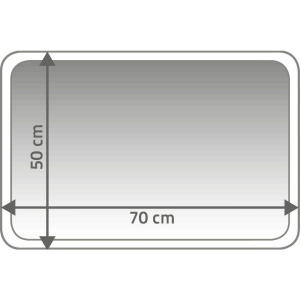 Коврик Ridder Fresh 7021313 фиолетовый, 50х70