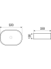 Раковина накладная 520х330х130 WeltWasser ELBACH 1048 (10000003860)