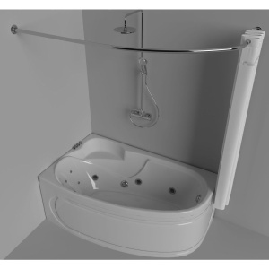 Купить Карниз для ванны Triton Изабель 170х100 в Москве с доставкой Карниз для ванны Triton Изабель 170х100