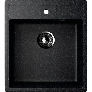 Купить Комплект Мойка кухонная Ulgran U-406 -308 черная + Смеситель Domaci Равенна DCB 3015 черный, с гибким изливом в Москве с доставкой Комплект Мойка кухонная Ulgran U-406 -308 черная + Смеситель Domaci Равенна DCB 3015 черный, с гибким изливом