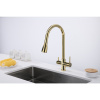 Смеситель для кухни Paulmark Lange 214212-G, золото