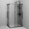 Душевой уголок AM.PM Func W84G-403-12080-BТ 120х80 см, профиль черный матовый