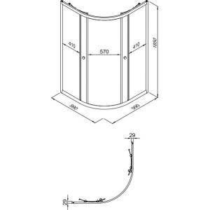 Купить Душевой уголок Triton Альфа -блэк Щ0000054225 100x100 в Москве с доставкой Душевой уголок Triton Альфа -блэк Щ0000054225 100x100