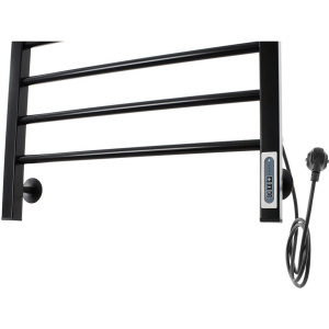 Полотенцесушитель электрический Domoterm Куба DMT П8 50x80, черный, R