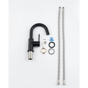 Смеситель для раковины Aquatek Европа AQ1307MB черный